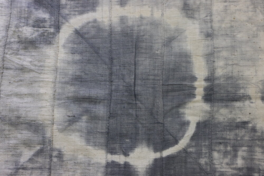 Tie-Dye on Grey Mudcloth