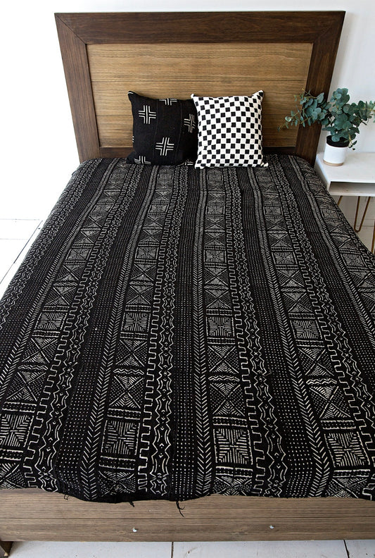 Mudcloth Queen Blanket 7