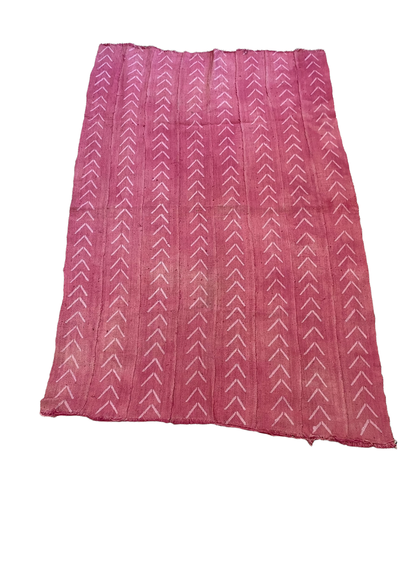 Light Pink Mud Cloth With Chevrons