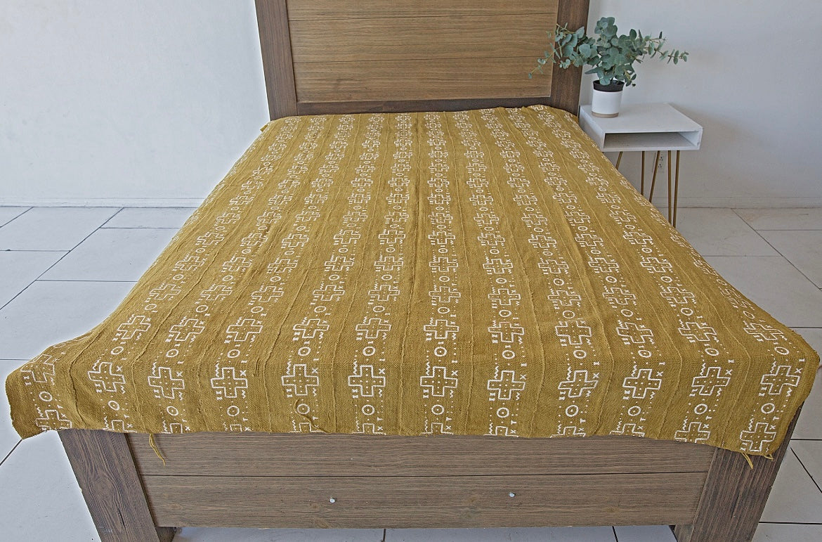 Mudcloth Queen Blanket 12