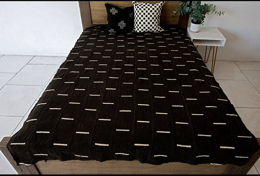 Mudcloth Queen Blanket 6