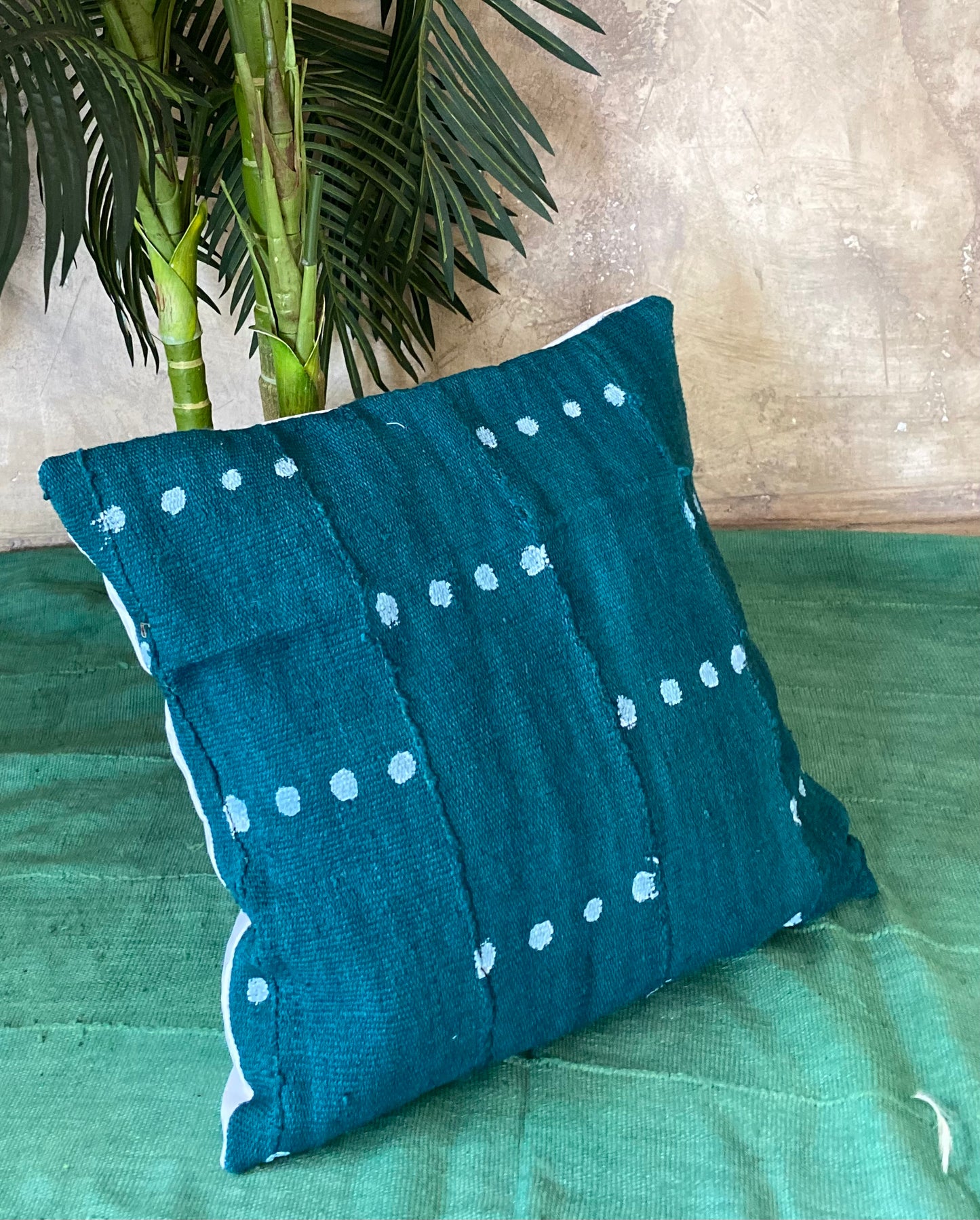 Dots on Blue Pillowcase