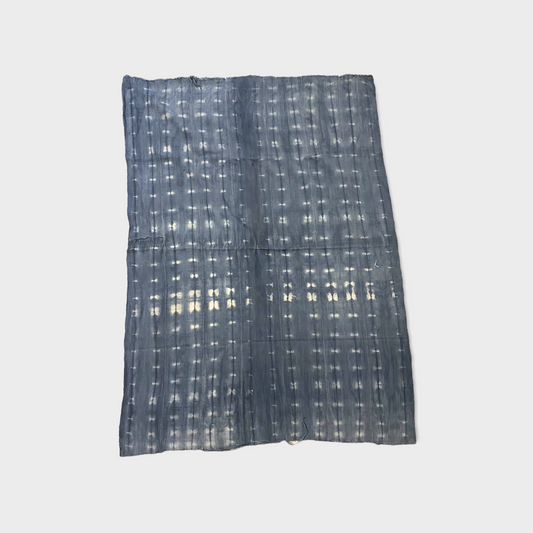 GREY MUD CLOTH WITH TIE DYE DESIGN