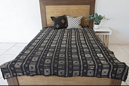 Mudcloth Queen Blanket 5