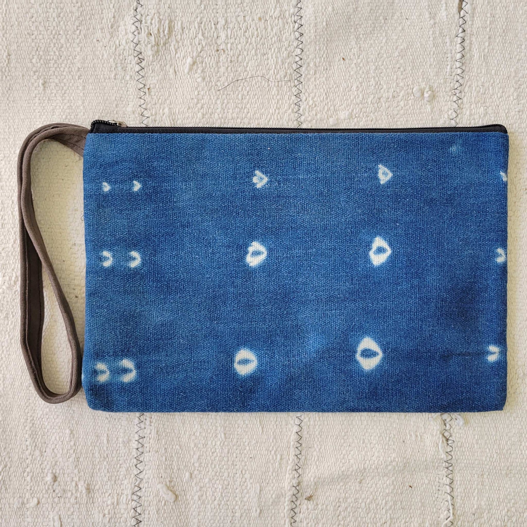 Blue Cypress Small Zip Pouch